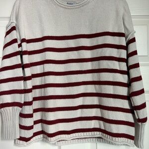 Madewell Striped Knit Sweater, XS